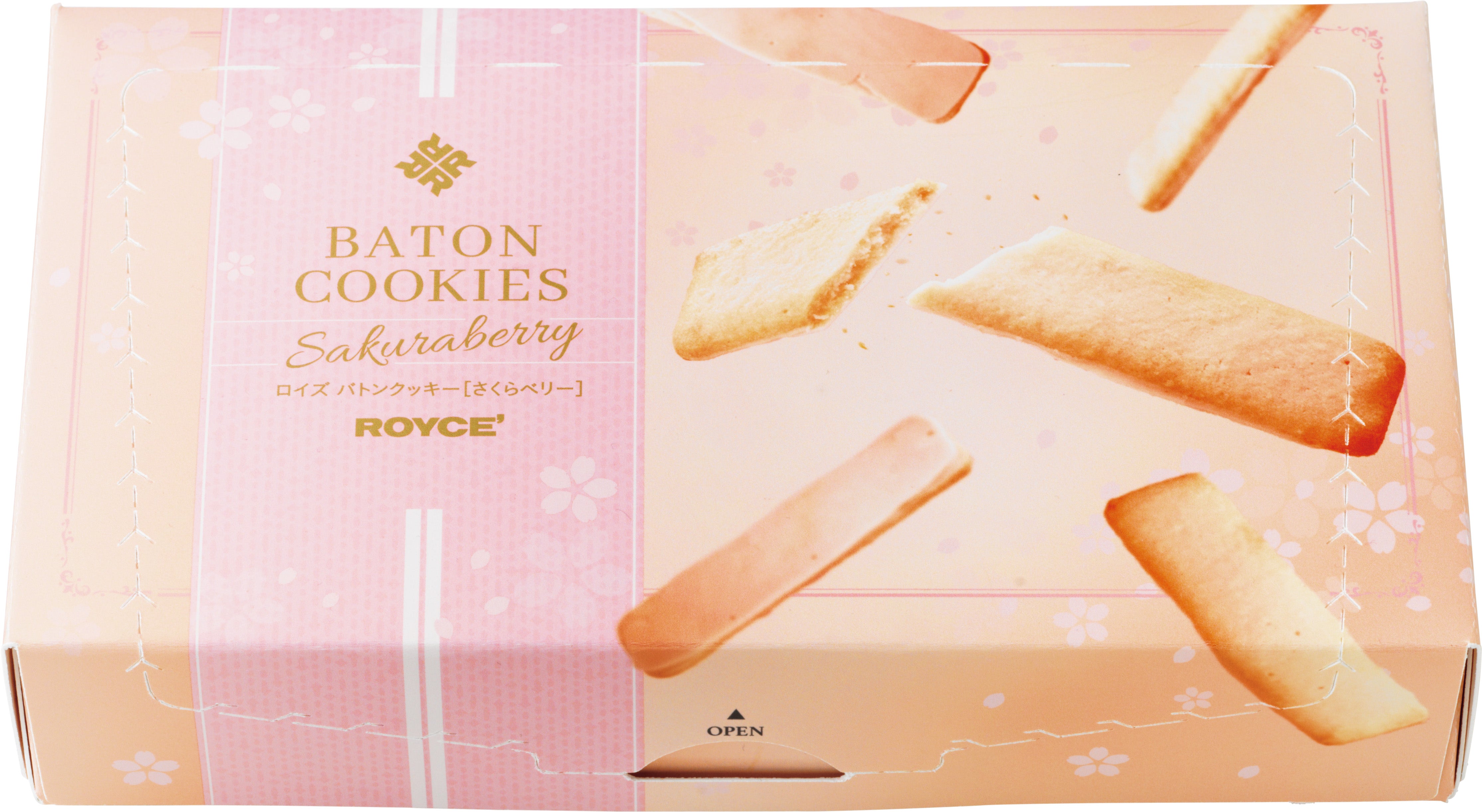 Baton Cookies "Sakuraberry"