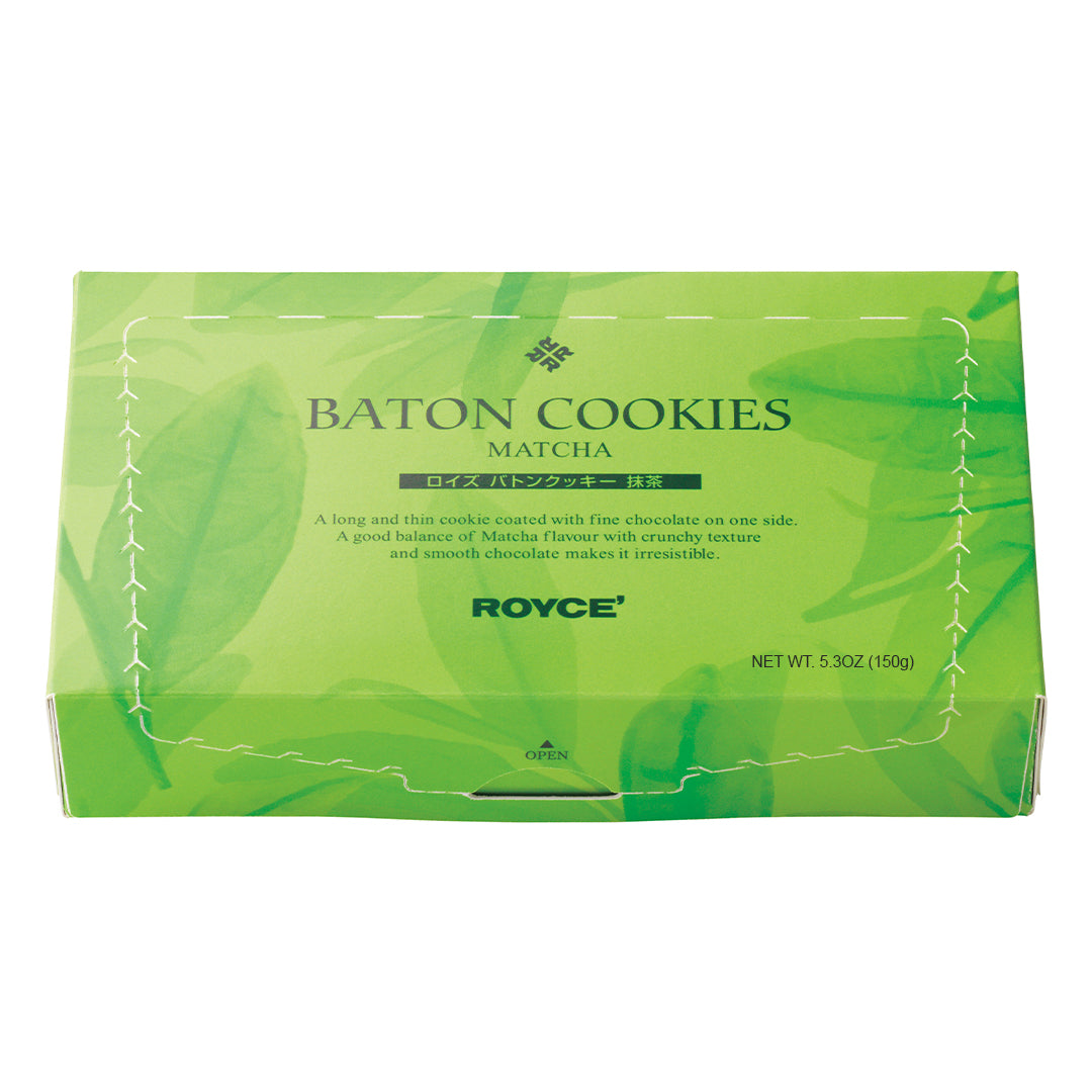 Baton Cookies "Matcha (25 Pcs)"