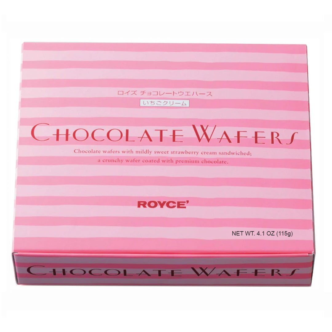 Chocolate Wafers "Strawberry Cream (12 Pcs)"