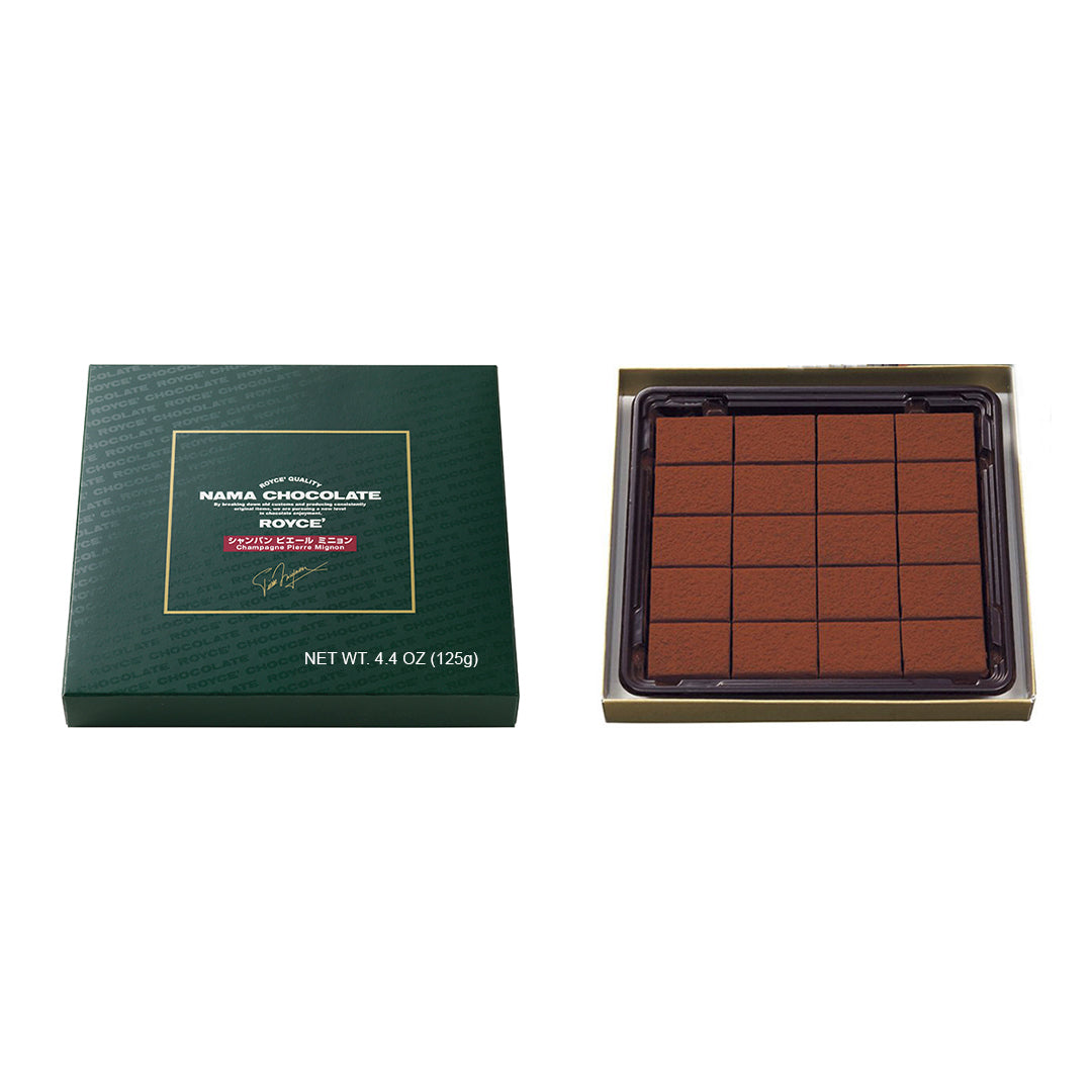 Nama Chocolate "Champagne Pierre Mignon"