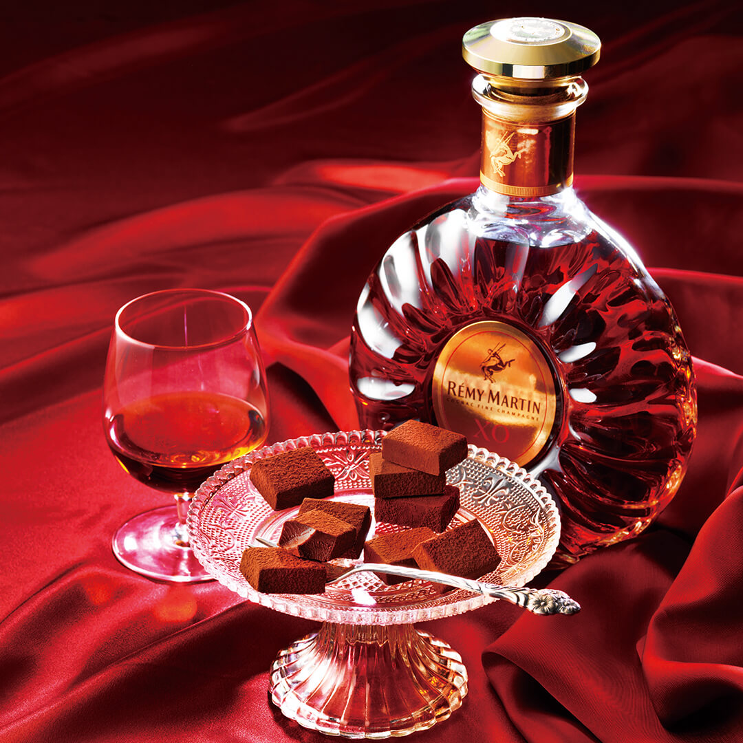 Cognac Set, 4 Glasses with Bottle, Silver-Plated