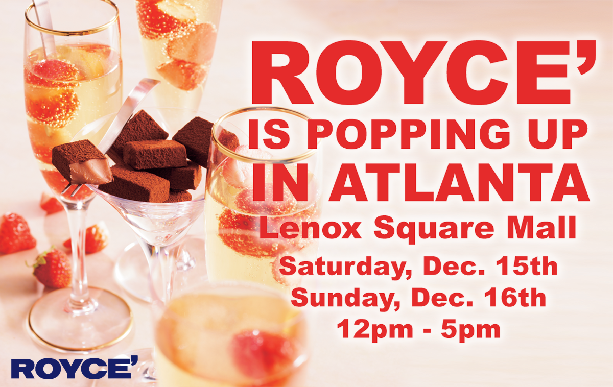 Attention Atlanta: ROYCE’ is Popping Up on December 15th & 16th!