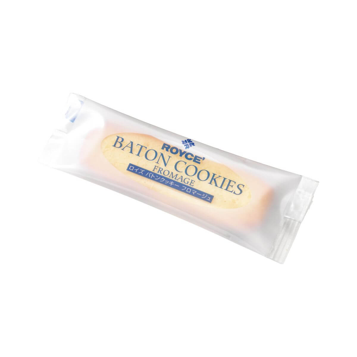 ROYCE' Chocolate - Baton Cookies "Fromage (25 Pcs)" - Image shows a cookie pillow packaging with text saying ROYCE' Baton Cookies Fromage.