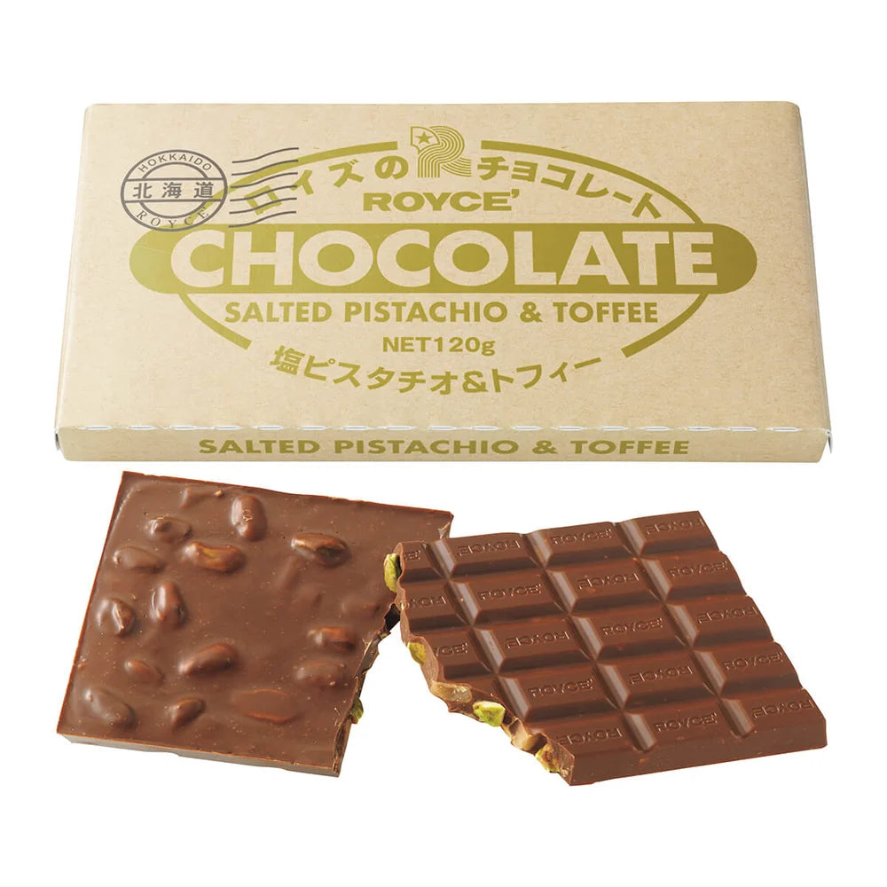 Chocolate Bar "Salted Pistachio & Toffee"