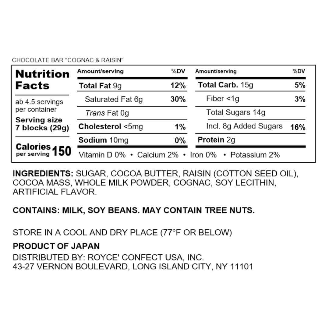 COMING SOON: Chocolate Bar "Cognac & Raisin"