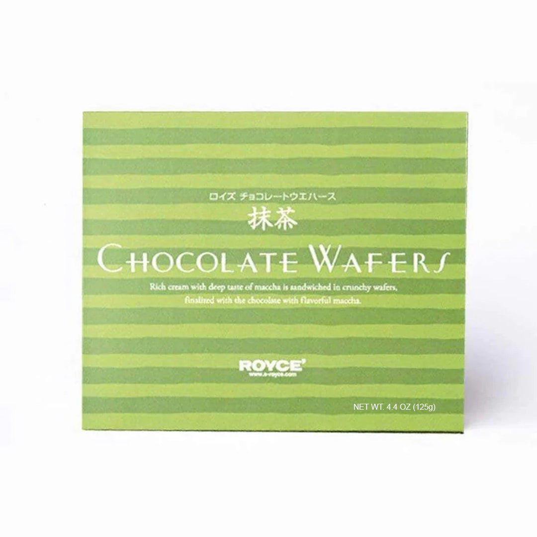 Chocolate Wafers "Matcha (12 Pcs)"