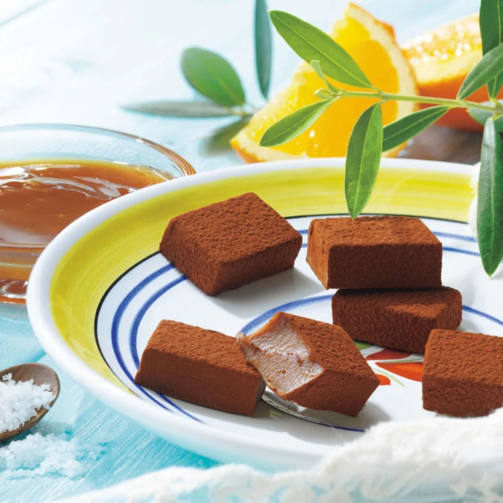 Nama Chocolate "Caramel Salé & Orange"