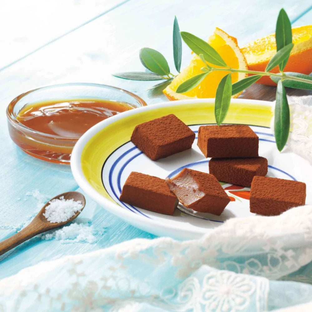 Nama Chocolate "Caramel Salé & Orange"