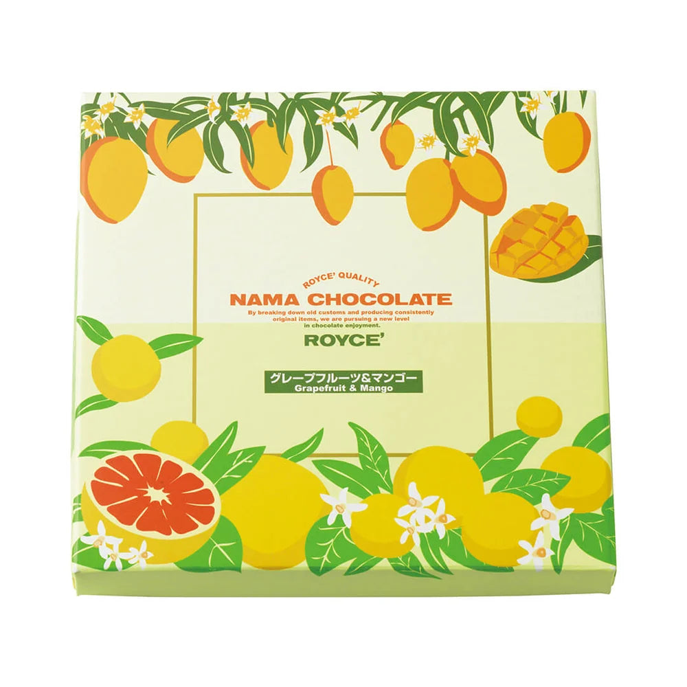 Nama Chocolate "Grapefruit & Mango"