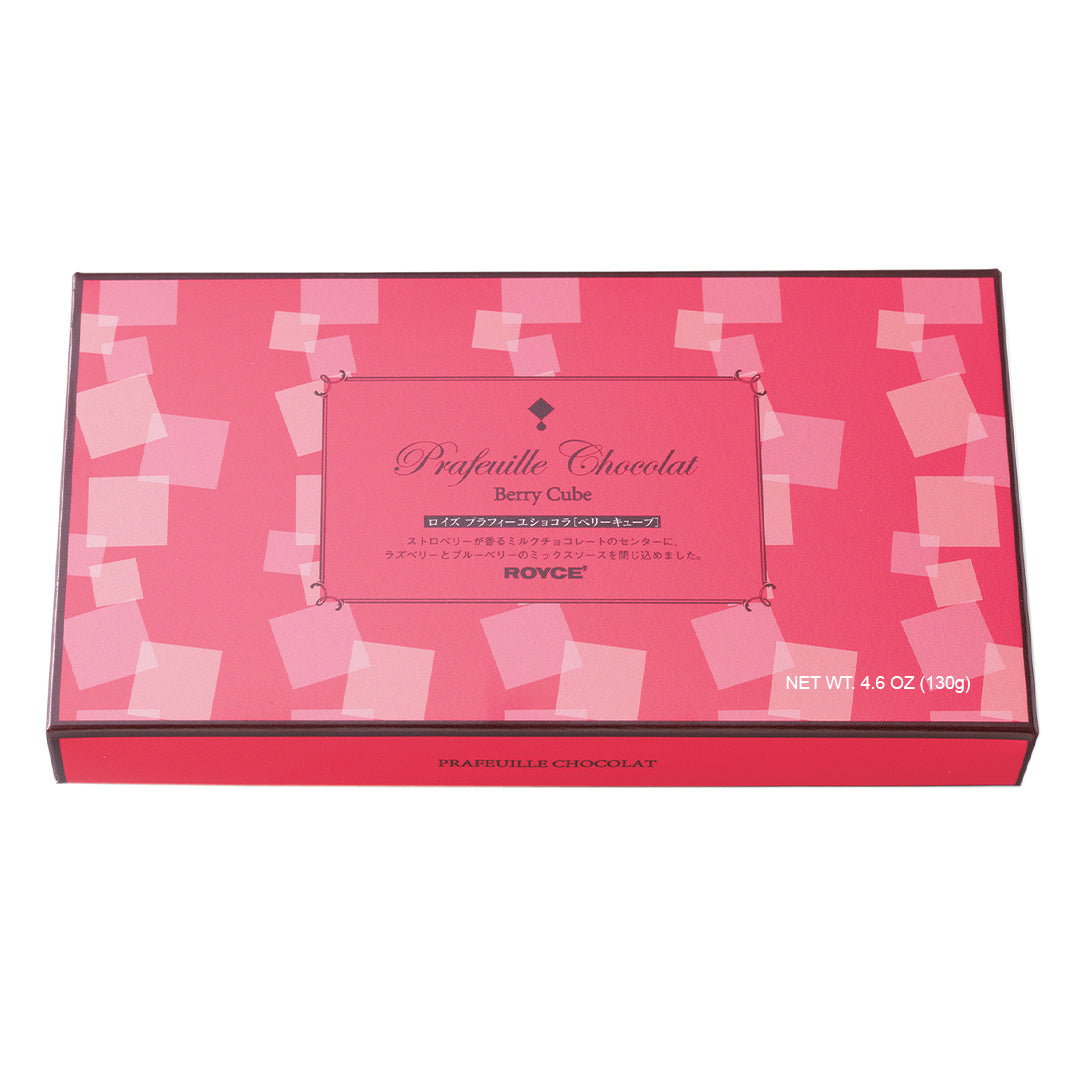 Prafeuille Chocolat  "Berry Cube"
