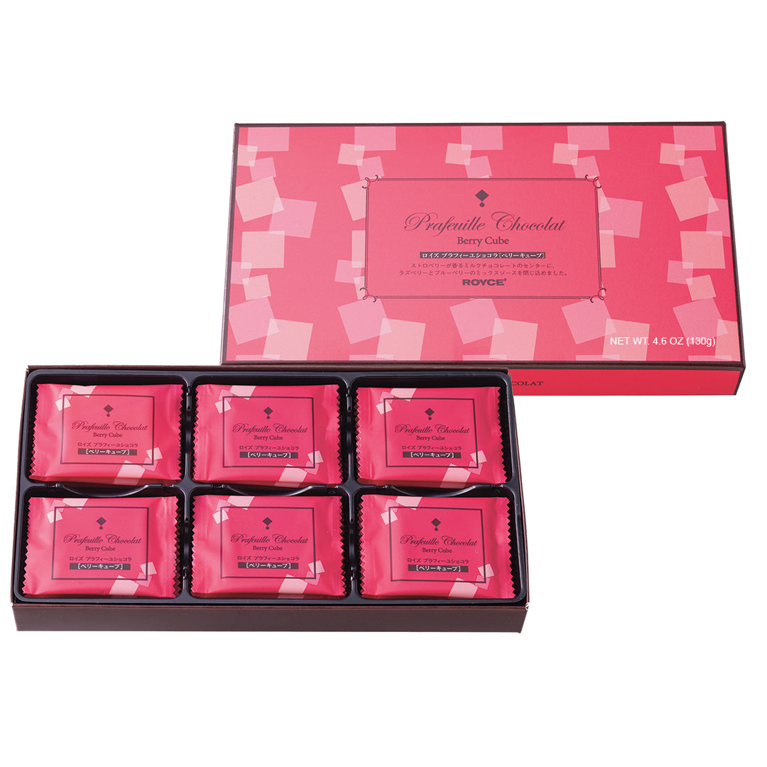 Prafeuille Chocolat  "Berry Cube"