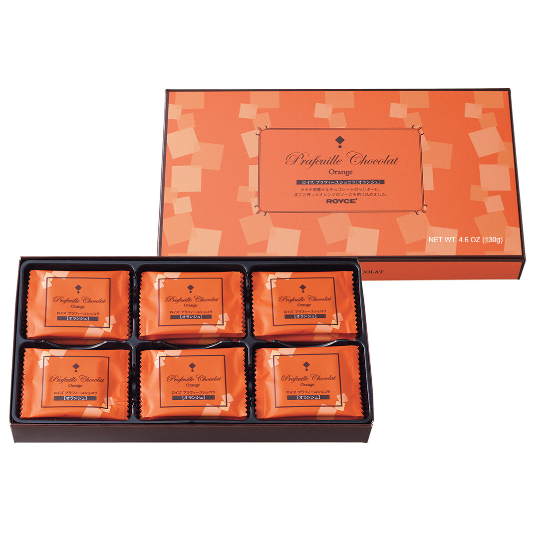 Melt In Your Mouth Chocolate - Prafeuille Chocolat Orange