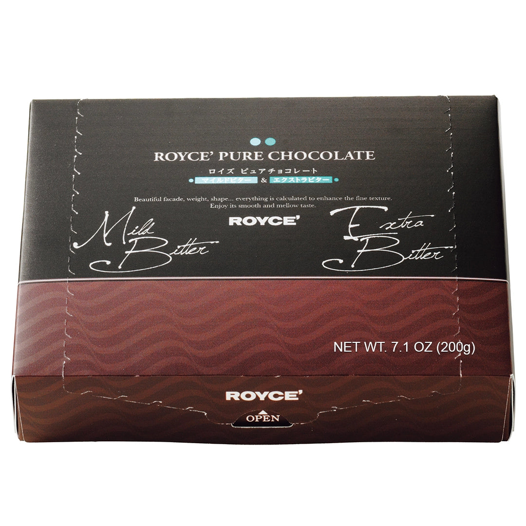 Pure Chocolate "Mild Bitter & Extra Bitter"
