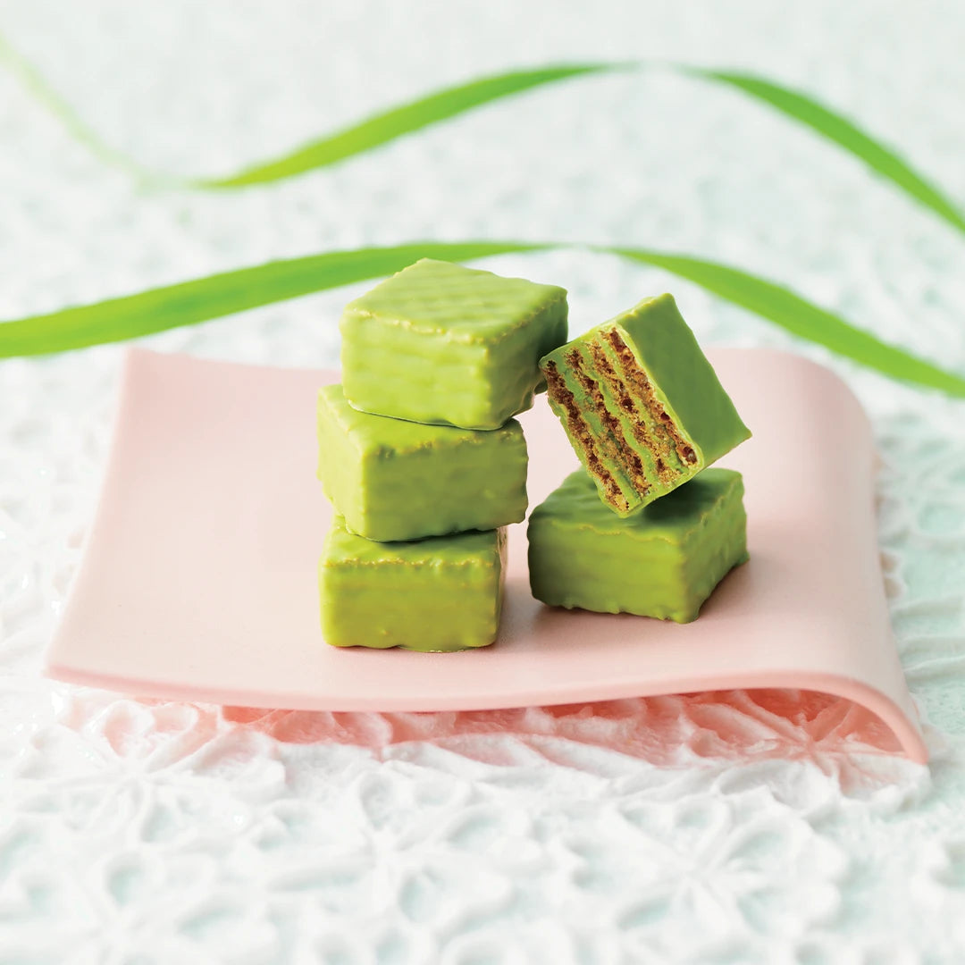 Chocolate Wafers "Matcha (12 Pcs)"