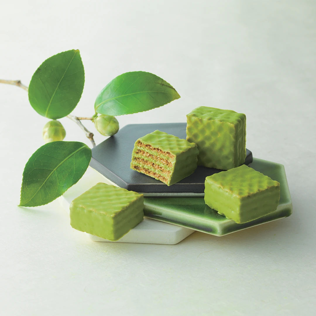 Chocolate Wafers "Matcha (12 Pcs)"