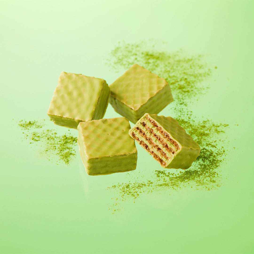 Chocolate Wafers "Matcha (12 Pcs)"