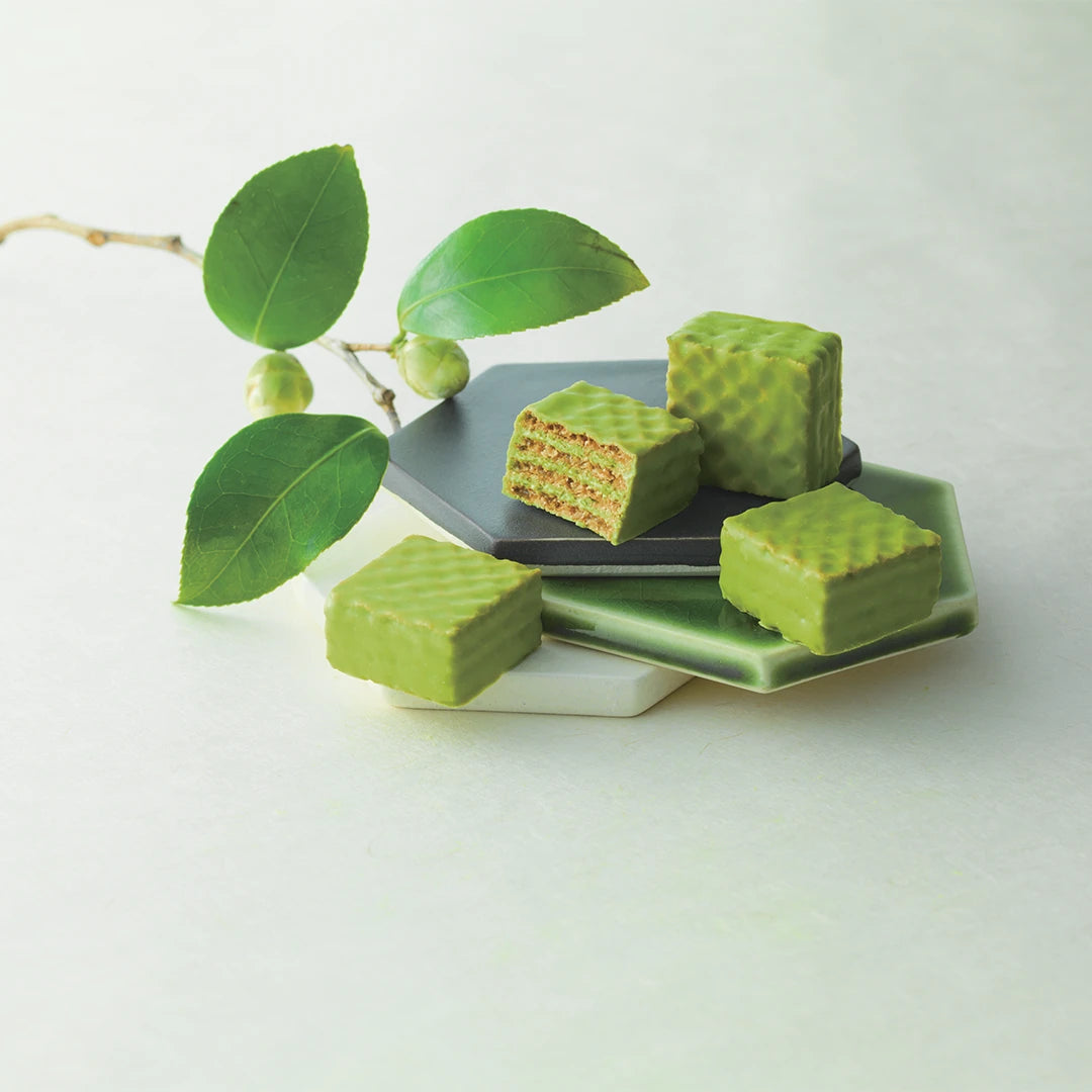Chocolate Wafers "Matcha (12 Pcs)"