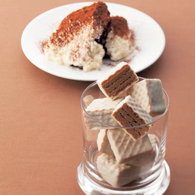 Chocolate Wafers "Tiramisu Cream (12 Pcs)"