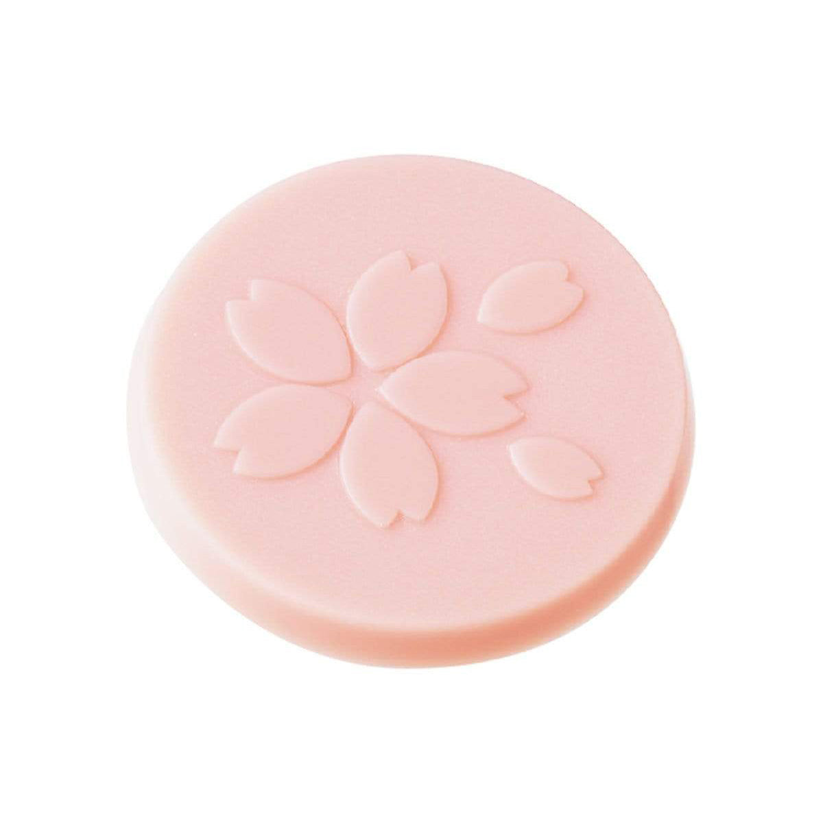 ROYCE' Chocolate - Sakuraberry & Sakurawhite Chocolate - Image shows a pink chocolate disc with floral engraving.